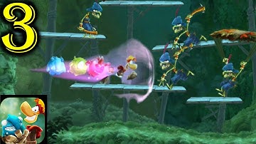 Rayman Adventures Gameplay Walkthrough Part 3    ( Android / iOS )