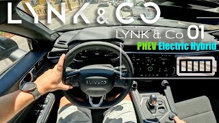 2024 Lynk&Co 01 [ POV ] Electric Hybrid Test Drive - Gopro 4K