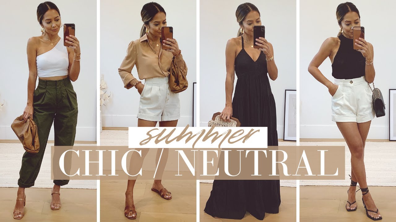 Chic Summer Outfits - YouTube