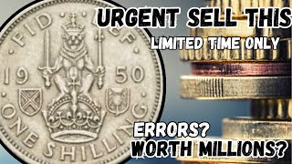 Rare 1950 Scottish Shilling Worth Millions – The Story Behind It!
