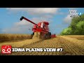 First harvest on our own field iowa plains view fs22 timelapse ep 7