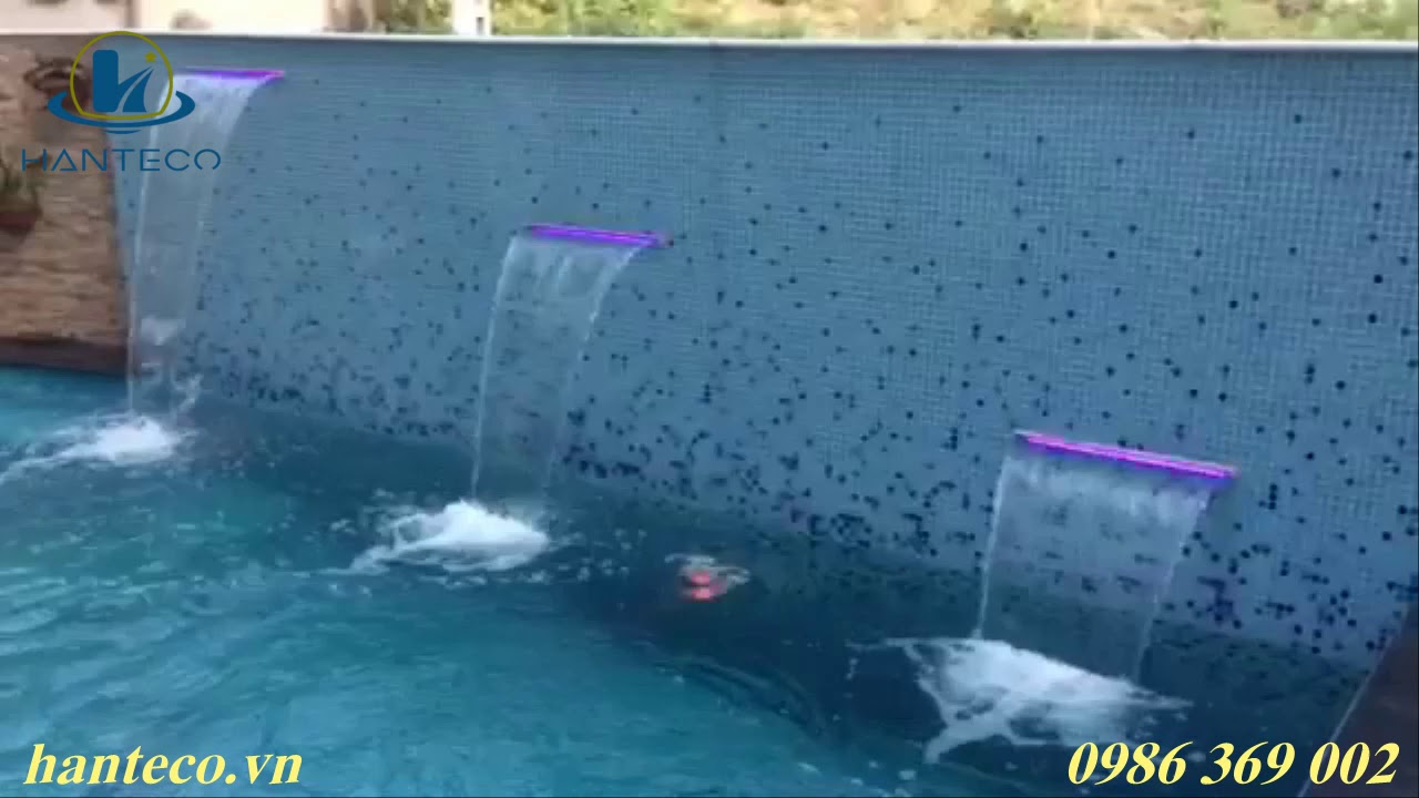 Thoc Pool THÁC NƯỚC HỒ BƠI - Hình ảnh thực tế công trình - YouTube