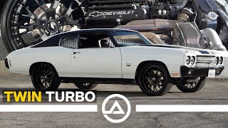 800HP Custom Twin Turbo Chevelle SS on 22 inch Wheels | Hood Muscle Cars