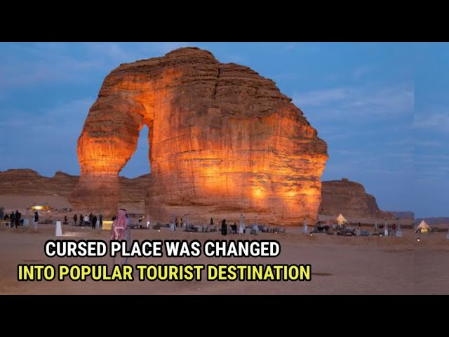 Saudi Arabia Prince changes a God cursed place into a Popular Tourist destination. class=