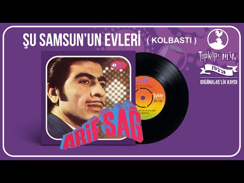 Arif Sağ - Şu Samsun'un Evleri - Official Audio - Instrumental -1973 Orijinal 45'lik plak kayıtları