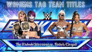 FULL MATCH - The Kabuki Warriors vs. Bianca Belair and Jade Cargill - Women's Tag Team Titles Match