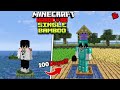 I Spend 100 Days with a Single Bamboo in Minecraft Hardcore || Minecraft 100 Days Hindi.