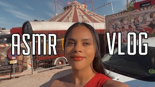 ASMR | Vlog de SÁBADO (me voy al CIRCO RALUY) 🤡