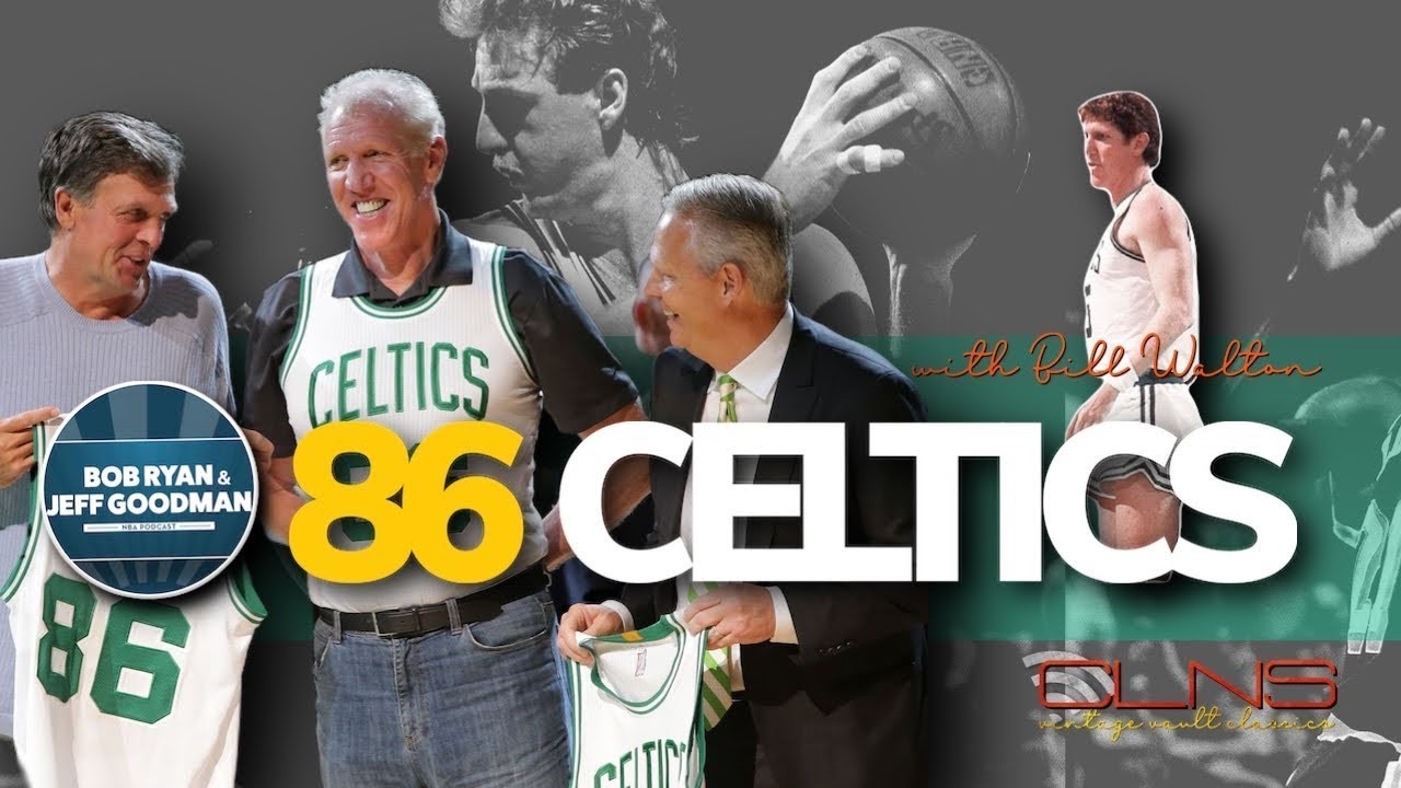 22.01.1986.- Lakers@Celtics: Larry Bird 22/12/7, Great Bill Walton, GOAT  Team, REACTION in 2023