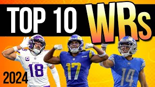 Top 10 Wide Receivers for 2024 Fantasy Football