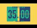 35 Minute Countdown Timer ⚡️ Flip Clock with Vibration Beeps