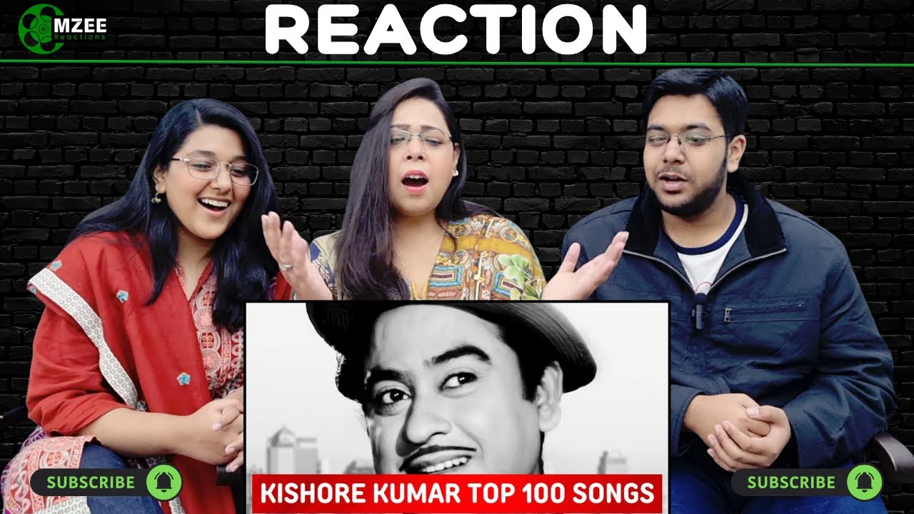 TOP 100 Songs Of Kishore Kumar | Reaction!