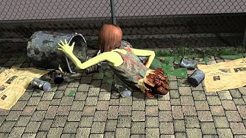 Crawling Dead (update) OpenGL render