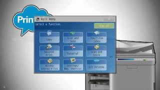 EFI PrintMe for Canon imageRUNNER ADVANCE Multifunction.mov