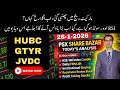 PSX Share Bazar 26-1-26 | Today's Analysis | HUBC | GTYR | JVDC KSE-100 Update