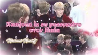 Namjoon Is So Possessive Over Jimin - Minimoni Moments