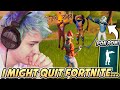 Ninja Wants To QUIT FORTNITE After EVERYONE DANCES On Him Using His OWN EMOTE! - Fortnite Highlights