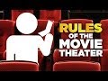 The golden rules of the movie theater