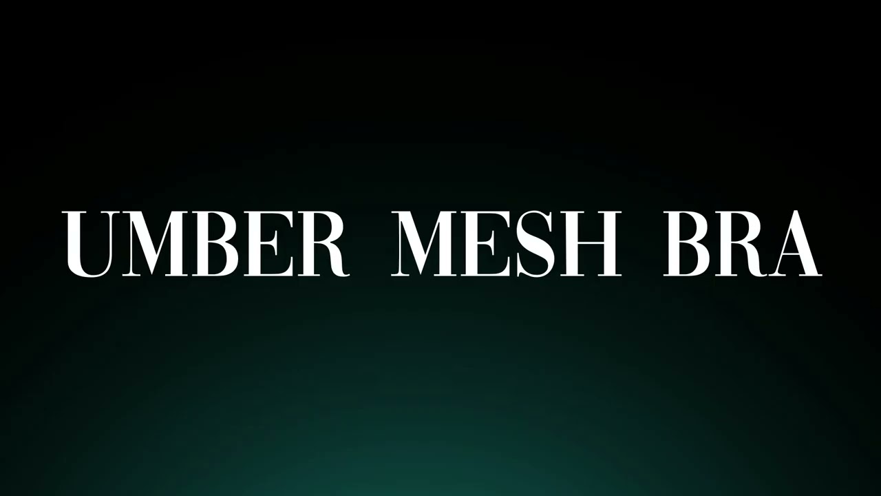 How to Pronounce 'Umber Mesh Bra'! Correctly (Fashion Apparel)