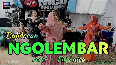NGOLEMBAR ( Katineung ) versi FITRI NICO // BAJIDORAN NICO entertainment / live Subang