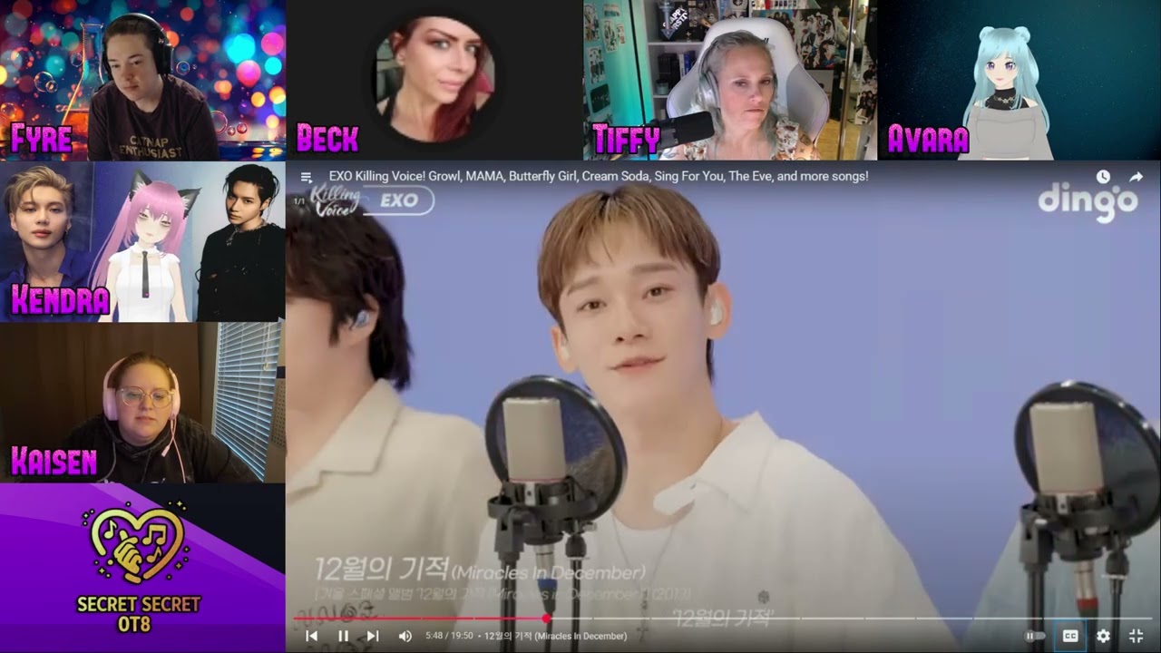 EXO Killing Voice Reaction with SSOT8 