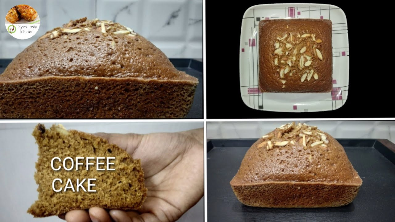 Coffee cake recipe in tamil l Coffee cake recipe without oven YouTube