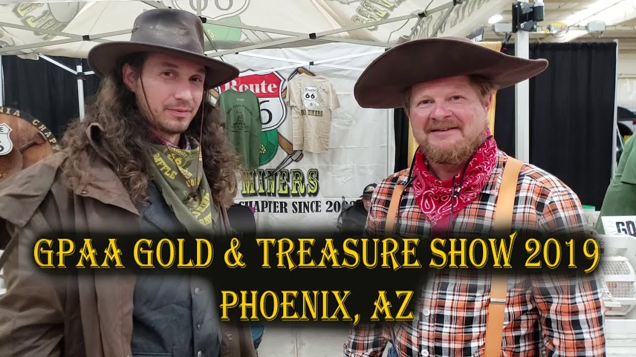 Allan's Gold Mining GPAA Gold & Treasure Show 2019 Phoenix, AZ