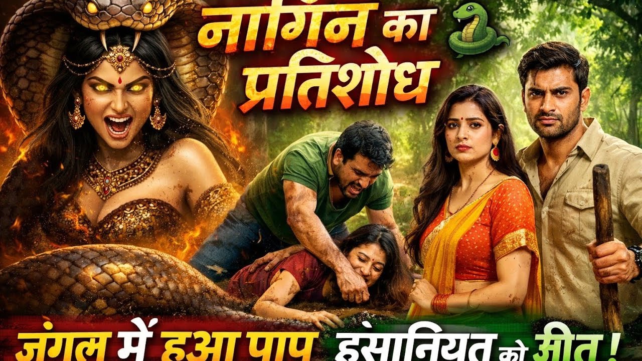नागिन का प्रतिशोध 🐍 | जंगल में हुआ पाप और इंसानियत की जीत | Hindi Horror Moral Story