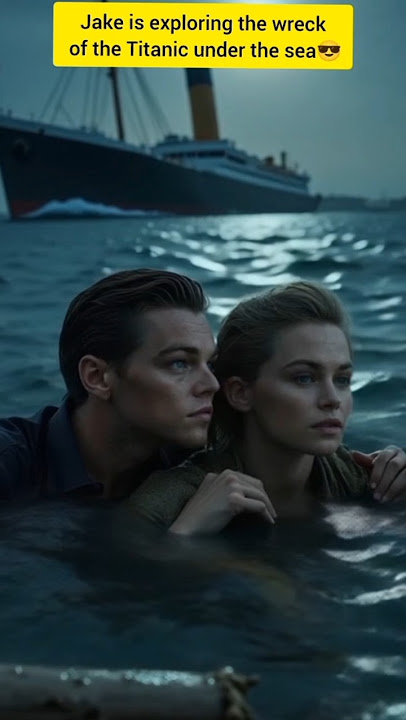 Jake and rose meet again in the Atlantik ocean😍#jackandrose#roamtic#shorts