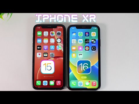 iPhone XR iOS