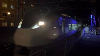 【ジョイント音】27M 常磐線 E657系K19編成 特急 ひたち27号 いわき行 泉駅2番線 入線 0218-01