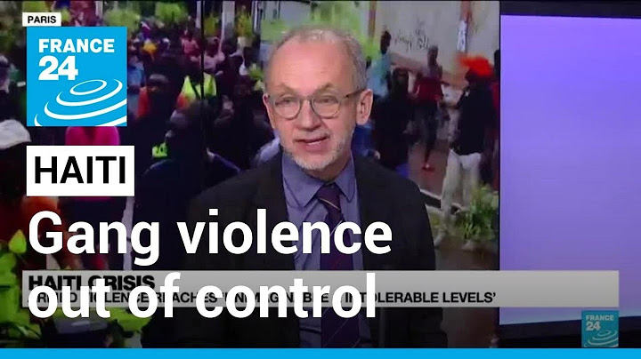 'Unimaginable & intolerable': Gang violence out of control in Haiti • FRANCE 24 English