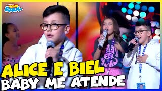 ALICE MONTEIRO E BIELZINHO CANTAM 