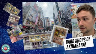 Pokémon card shops of Akihabara! Some BIG finds!