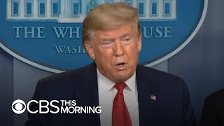 Trump at odds with U.S. governors on end to pandemic precautions