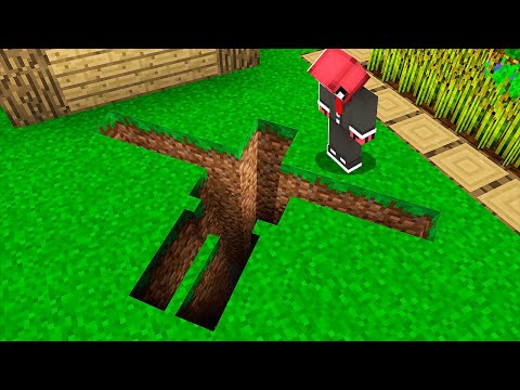 FERİTED VS DEMİR GOLEM TÜNEL 🚇 - Minecraft