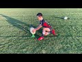 9 year old rugby goal kicking practice