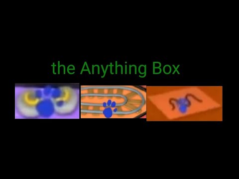 blue's clues how to draw 3 clues from the anything box - YouTube