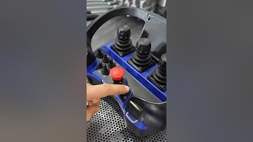 Scanreco mini 3 Joysticks with Full proportional valve up to 120 l/min 6 functions #stumpgrinding