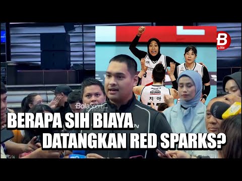 Menpora SPILL Biaya Datangkan Red Sparks dan Megawati ke Indonesia