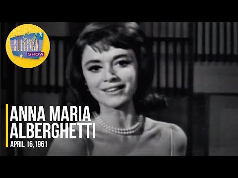 Anna Maria Alberghetti "Come Back To Sorrento" (Torna a Surriento) on The Ed Sullivan Show