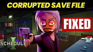 Fix Corrupted Save File in Schedule I - Save Game Location