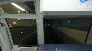 【後方展望】　福岡地下鉄　3000A形　3号七隈線　橋本　次郎丸