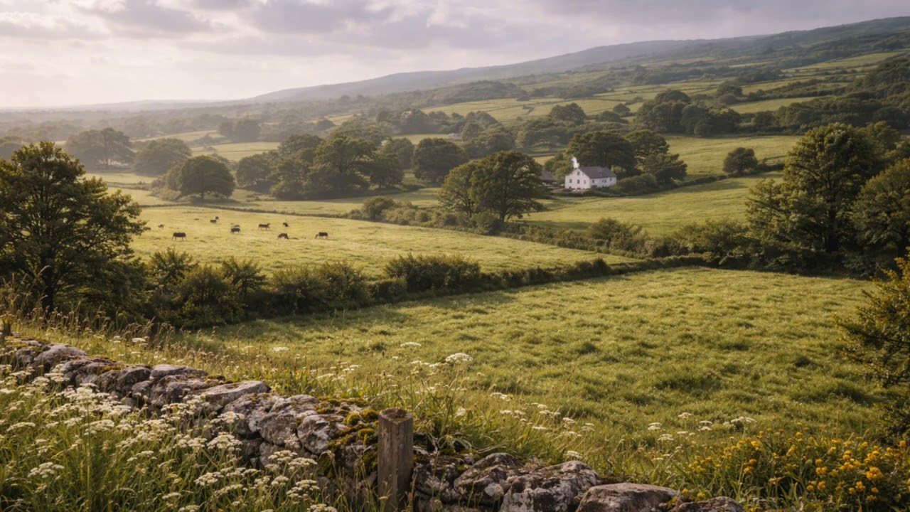 A Quiet Morning in the Irish Countryside | Irish Ambience | Éire Calm