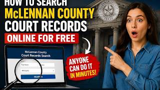 How to search McLennan County court records online for free