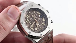 Audemars Piguet Royal Oak Offshore Chronograph 26470ST.OO.A820CR.01 Luxury Watch Review