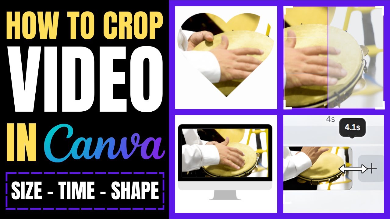 How to crop video in Canva | Easy and Quick Results! - YouTube