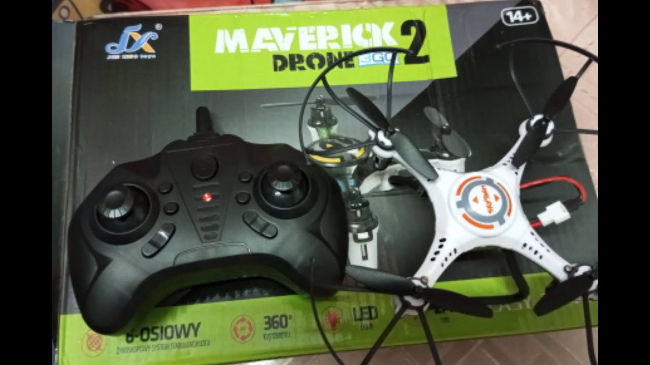 MINI DRONE MAVERICK 2 /3GO / REVIEW AND TEST/UNBOXING - YouTube