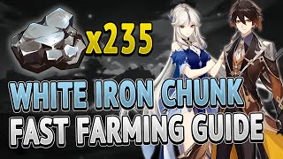 White Iron Chunk All Locations FAST FARMING ROUTE | Genshin Impact 2.0 screenshot 5