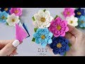 🌸 ЦВЕТЫ ИЗ ФЕТРА🌸 Super Easy Felt Flowers 🌸